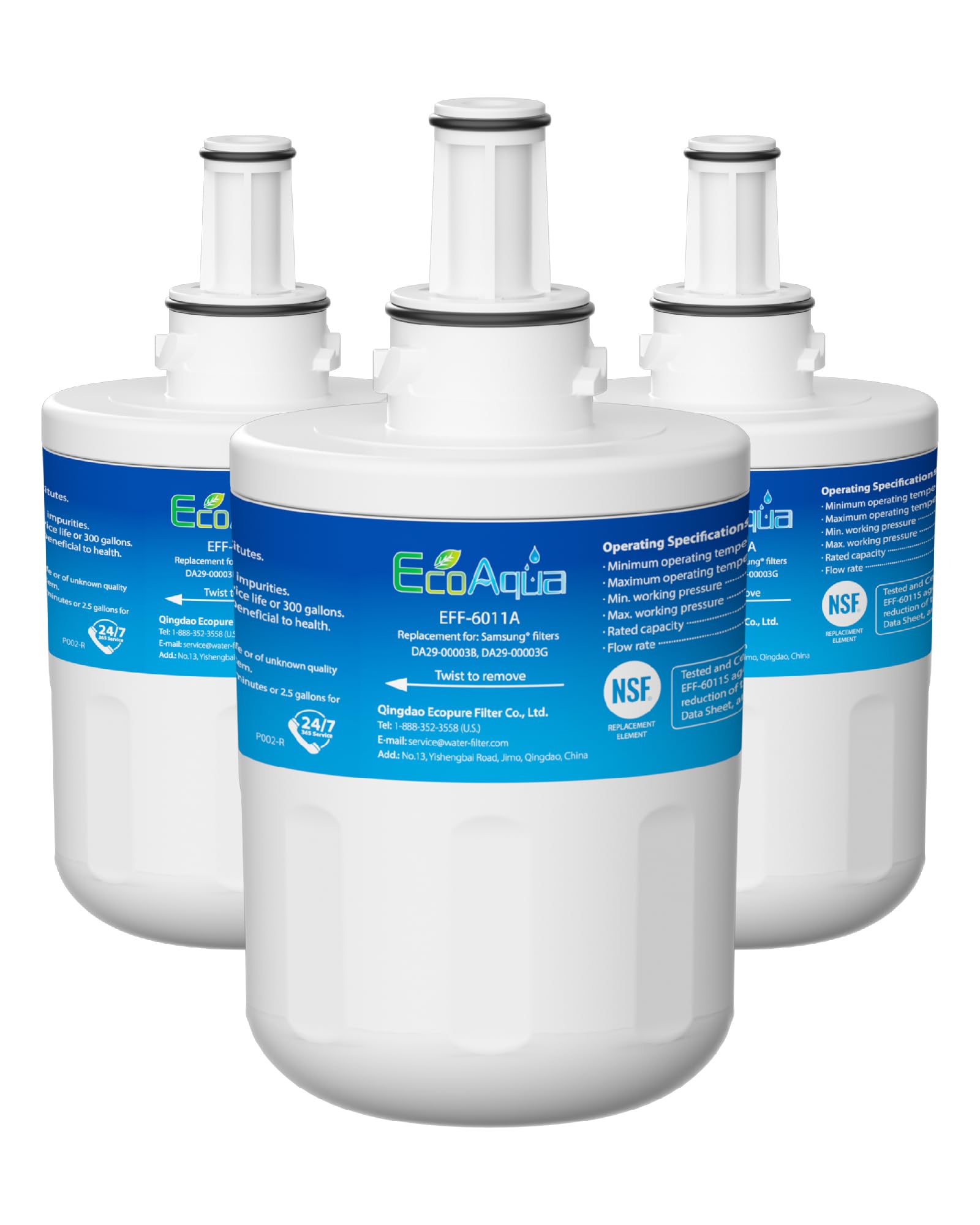 Amazon.com: EcoAqua EFF-6011A Refrigerator Water Filter